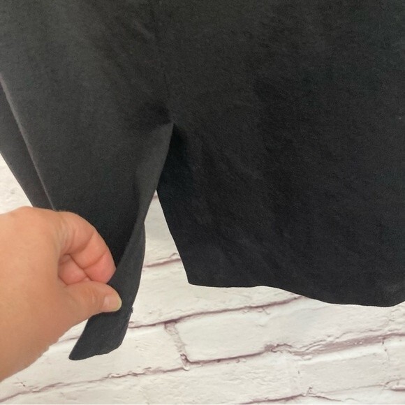 Banana Republic Bi-Stretch Pleat Dress Size 10 Black Wedding Party Zipper Classy - Picture 11 of 15